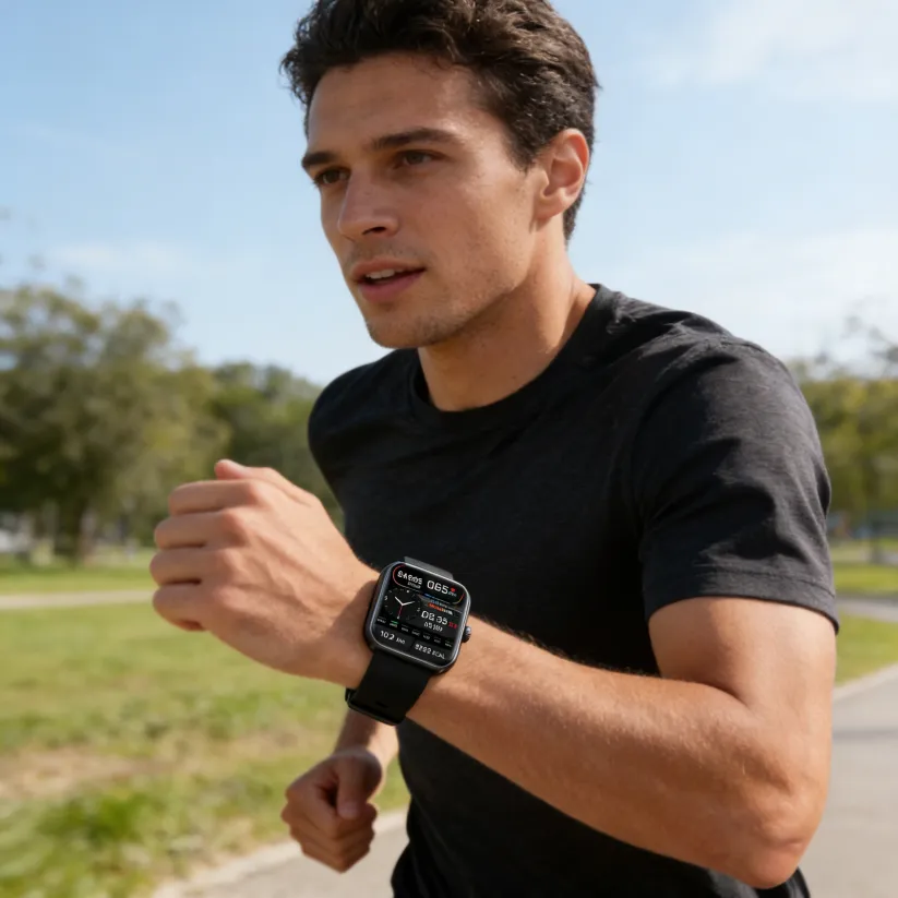 🔥50% di sconto ⌚ Smartwatch per la salute | Frequenza cardiaca • SpO₂ • Pressione sanguigna • Temperatura | Leggero e comodo