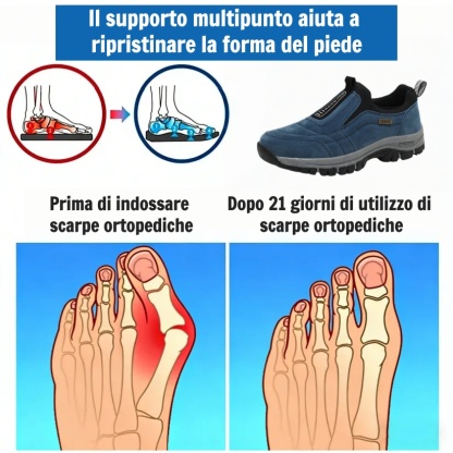 🎁Offerta speciale con sconto del 50%🎁Scarpe da passeggio da uomo, cucite a mano in pelle di alce👟 impermeabili e antiscivolo✅ supporto dell'arco plantare - camminata confortevole.