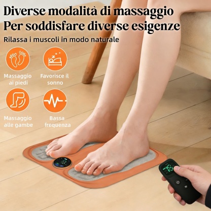 🔥Sconto del 50%🔥 Massaggiatore portatile 3D EMS per piedi e polpacci🦶 6 modalità | 15 livelli di intensità | Funzione di riscaldamento ♨️