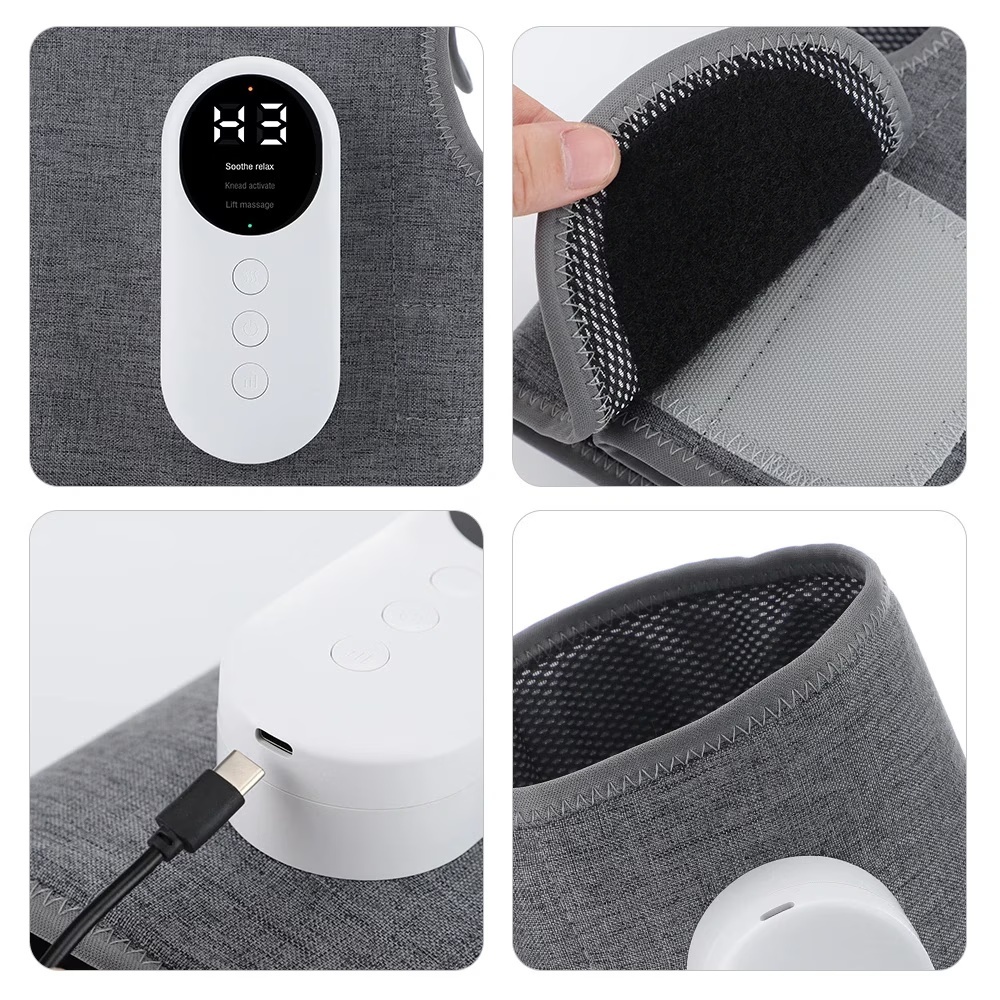 🦵 Massaggiatore per gambe con funzione di riscaldamento 🔥50% di sconto | Massaggio a pressione intelligente | Allevia la stanchezza e favorisce la circolazione sanguigna
