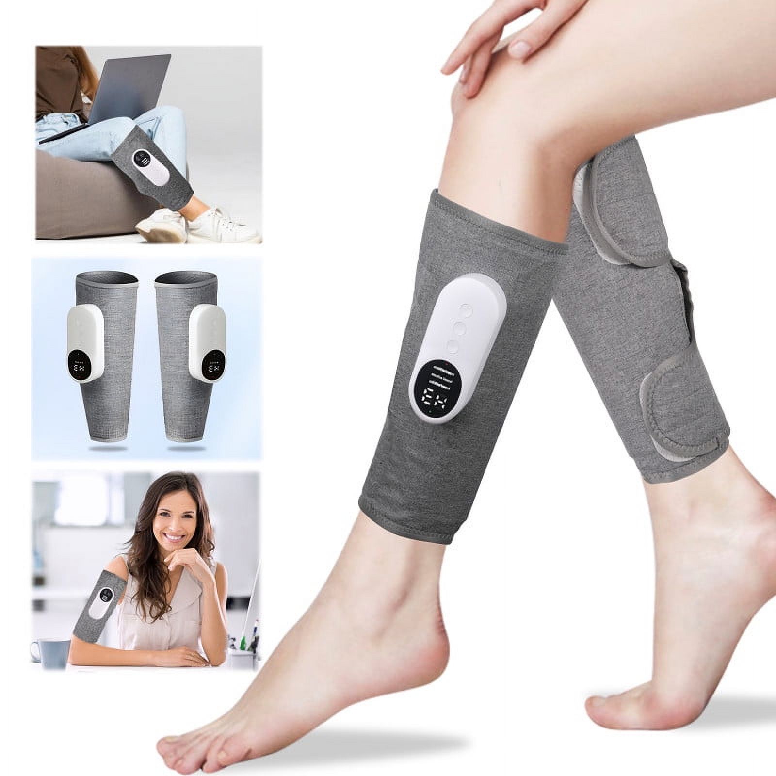 🦵 Massaggiatore per gambe con funzione di riscaldamento 🔥50% di sconto | Massaggio a pressione intelligente | Allevia la stanchezza e favorisce la circolazione sanguigna