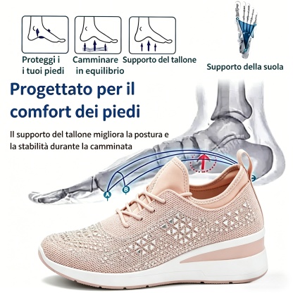 ⏰Sconto del 50% – Non perdete l'occasione! 🔥Scarpe ortopediche dal design ergonomico ✅Supporto dell'arco plantare ✅Camminata comoda e senza dolore