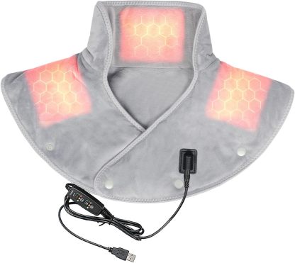 🔥Metà prezzo - 50% di sconto! 🔥Coperta elettrica a scialle - Riscaldamento + massaggio | Calore e comfort quotidiani