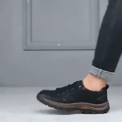 🎁Offerta a tempo limitato🐂 Scarpe ortopediche da uomo, realizzate in pelle di vitello australiana👞 cucite a mano, impermeabili e antiscivolo✅ supporto dell'arco plantare - camminata confortevole