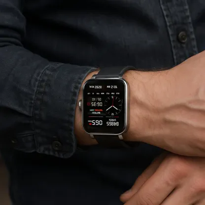 🔥50% di sconto ⌚ Smartwatch per la salute | Frequenza cardiaca • SpO₂ • Pressione sanguigna • Temperatura | Leggero e comodo