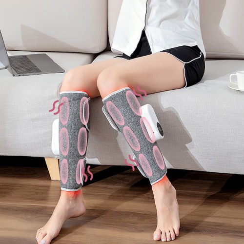 🦵 Massaggiatore per gambe con funzione di riscaldamento 🔥50% di sconto | Massaggio a pressione intelligente | Allevia la stanchezza e favorisce la circolazione sanguigna