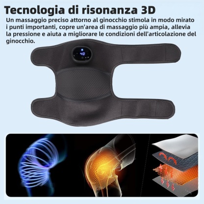 🦵 Massaggiatore per ginocchia con funzione di riscaldamento 🔥 Sconto del 50% | Controllo intelligente della temperatura | Adatto a più punti di agopuntura ✨