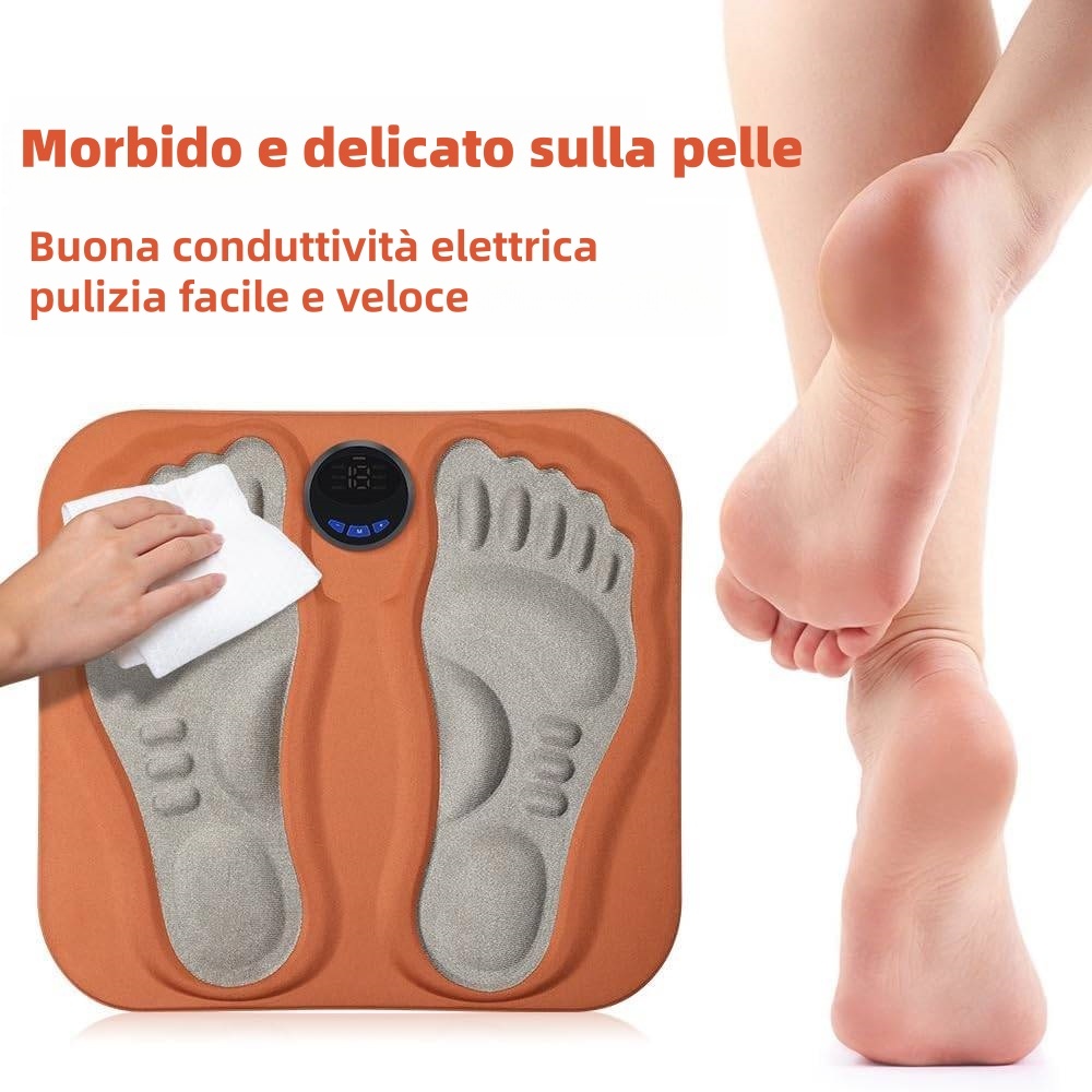 🔥Sconto del 50%🔥 Massaggiatore portatile 3D EMS per piedi e polpacci🦶 6 modalità | 15 livelli di intensità | Funzione di riscaldamento ♨️
