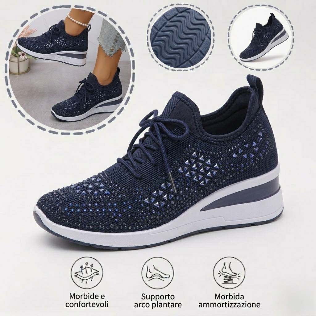 ⏰Sconto del 50% – Non perdete l'occasione! 🔥Scarpe ortopediche dal design ergonomico ✅Supporto dell'arco plantare ✅Camminata comoda e senza dolore