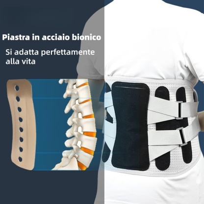 🔥 50% di sconto – Non lasciarti sfuggire questa occasione! Supporto Lombare Ergonomico 🩺 Stabilizzazione della colonna vertebrale | Vestibilità regolabile | Comfort quotidiano ✨