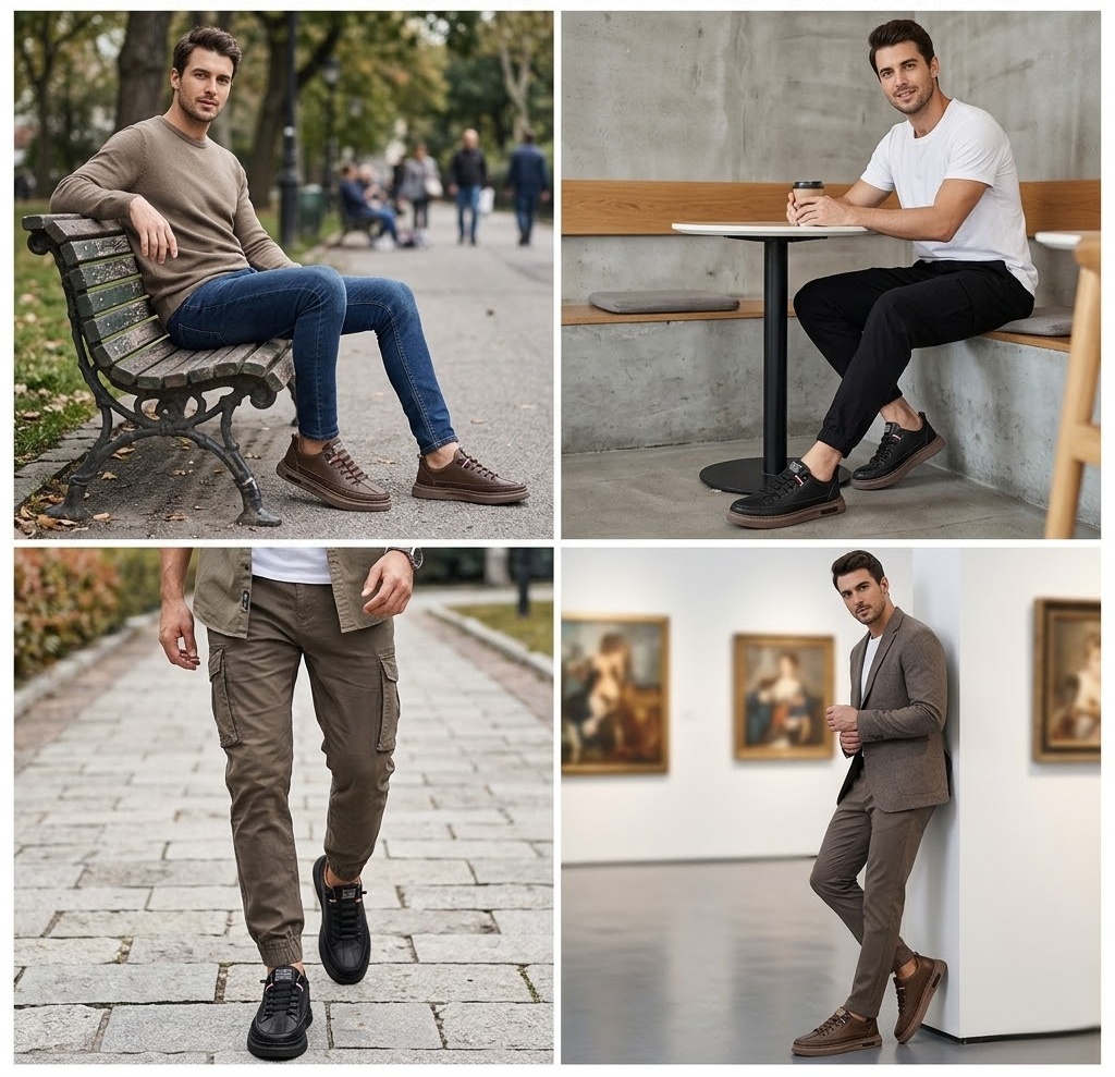 🎁Offerta speciale per l'anniversario: non perdetevela!🎁Scarpe ortopediche in pelle di alta qualità👞Ammortizzazione e sollievo dalla pressione ✅Stabilità e resistenza allo scivolamento ✅Comfort per tutto il giorno