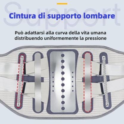 🔥 50% di sconto – Non lasciarti sfuggire questa occasione! Supporto Lombare Ergonomico 🩺 Stabilizzazione della colonna vertebrale | Vestibilità regolabile | Comfort quotidiano ✨