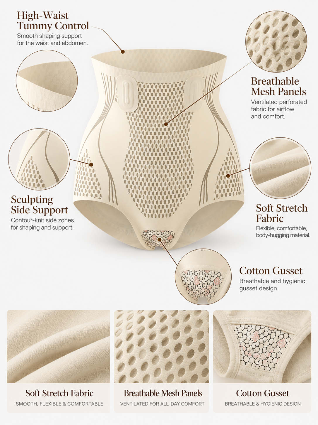 Seamless High-waist Liquid Butt Lifter