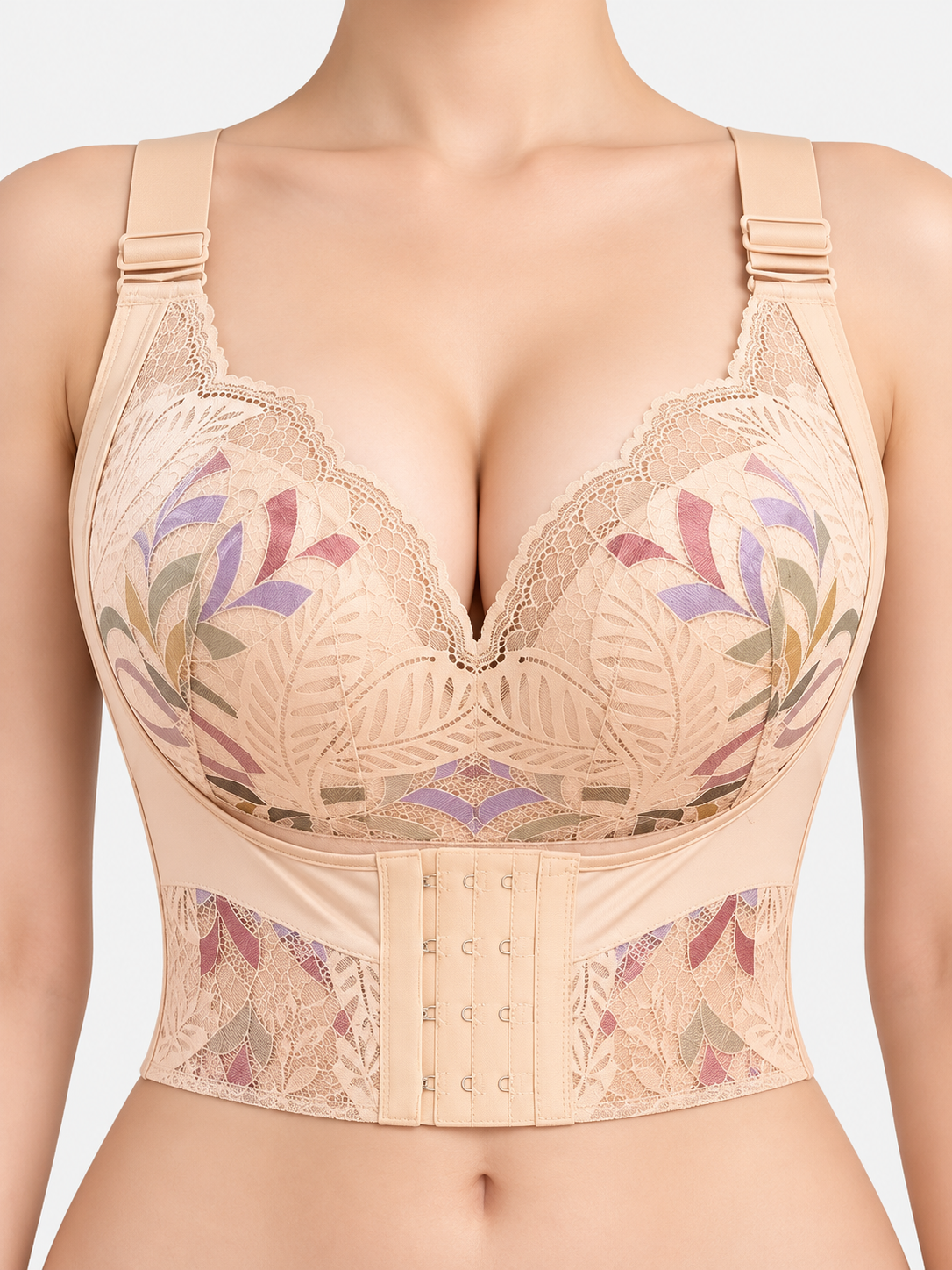 Front Closure Wireless Lift Bra