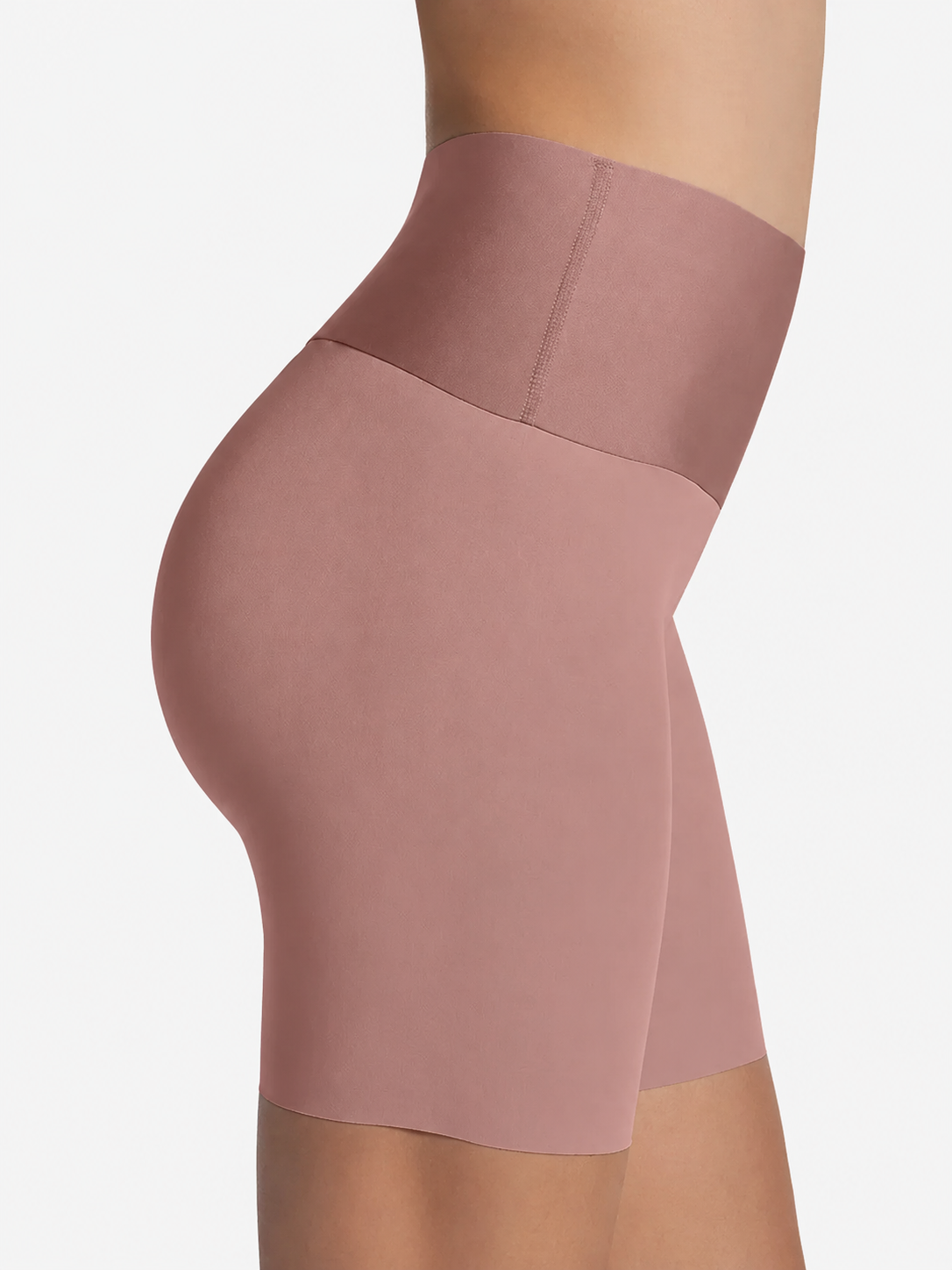 No Slip Waistband Butt Lift Tummy Control Yoga Shorts