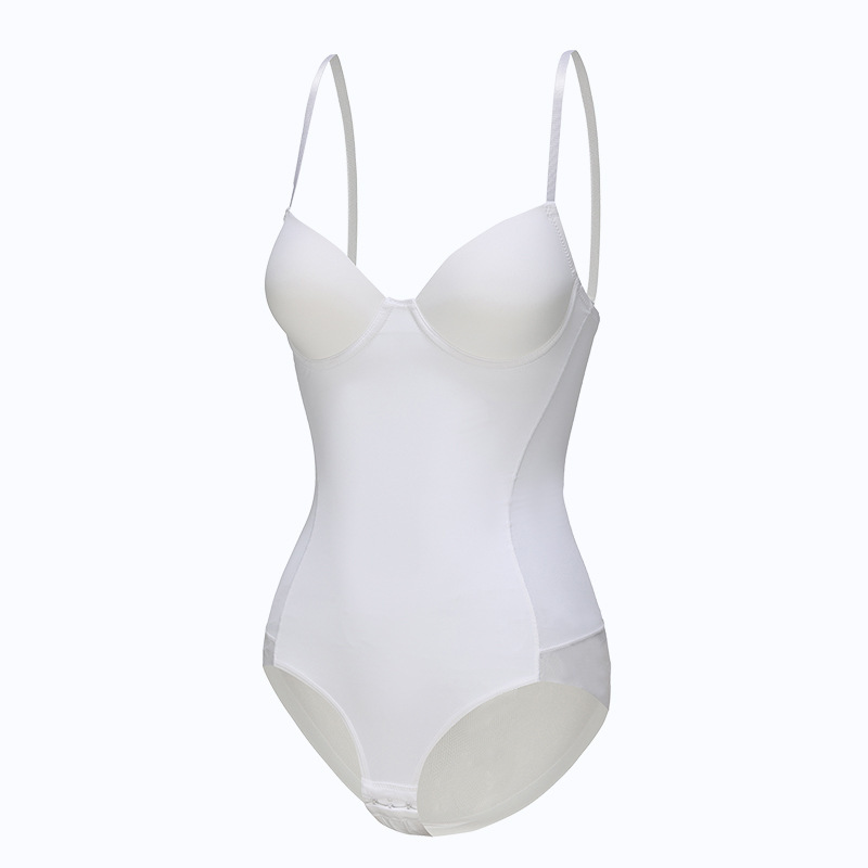 Bodysuit With Bra For Push-up Support Tummy Control And Waist Shaping
