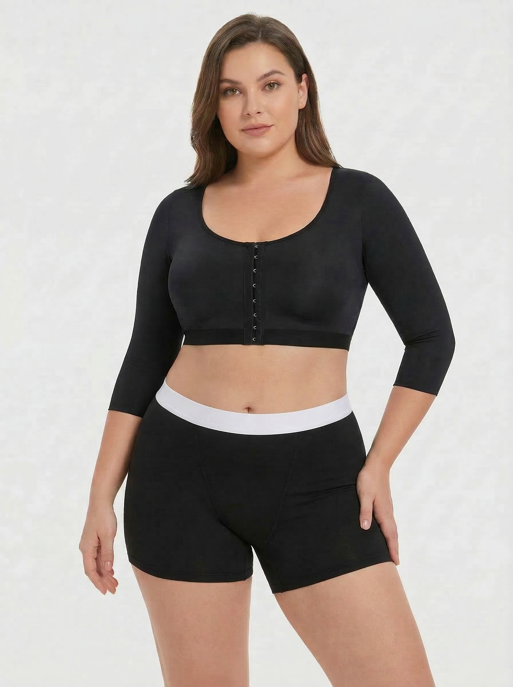 Dragon No Steel Ring Bust Shaping Long Sleeve Bodysuit