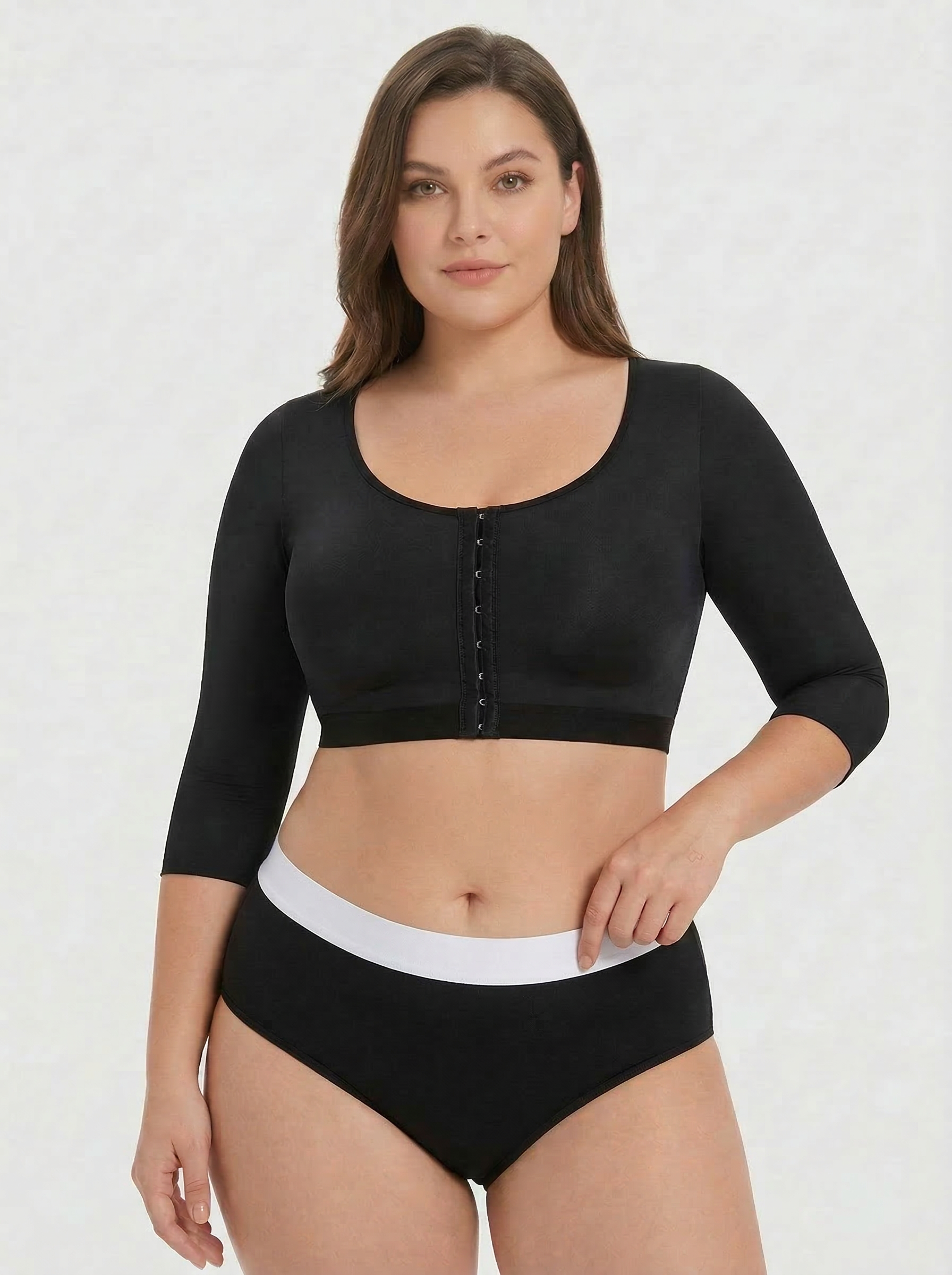 Dragon No Steel Ring Bust Shaping Long Sleeve Bodysuit