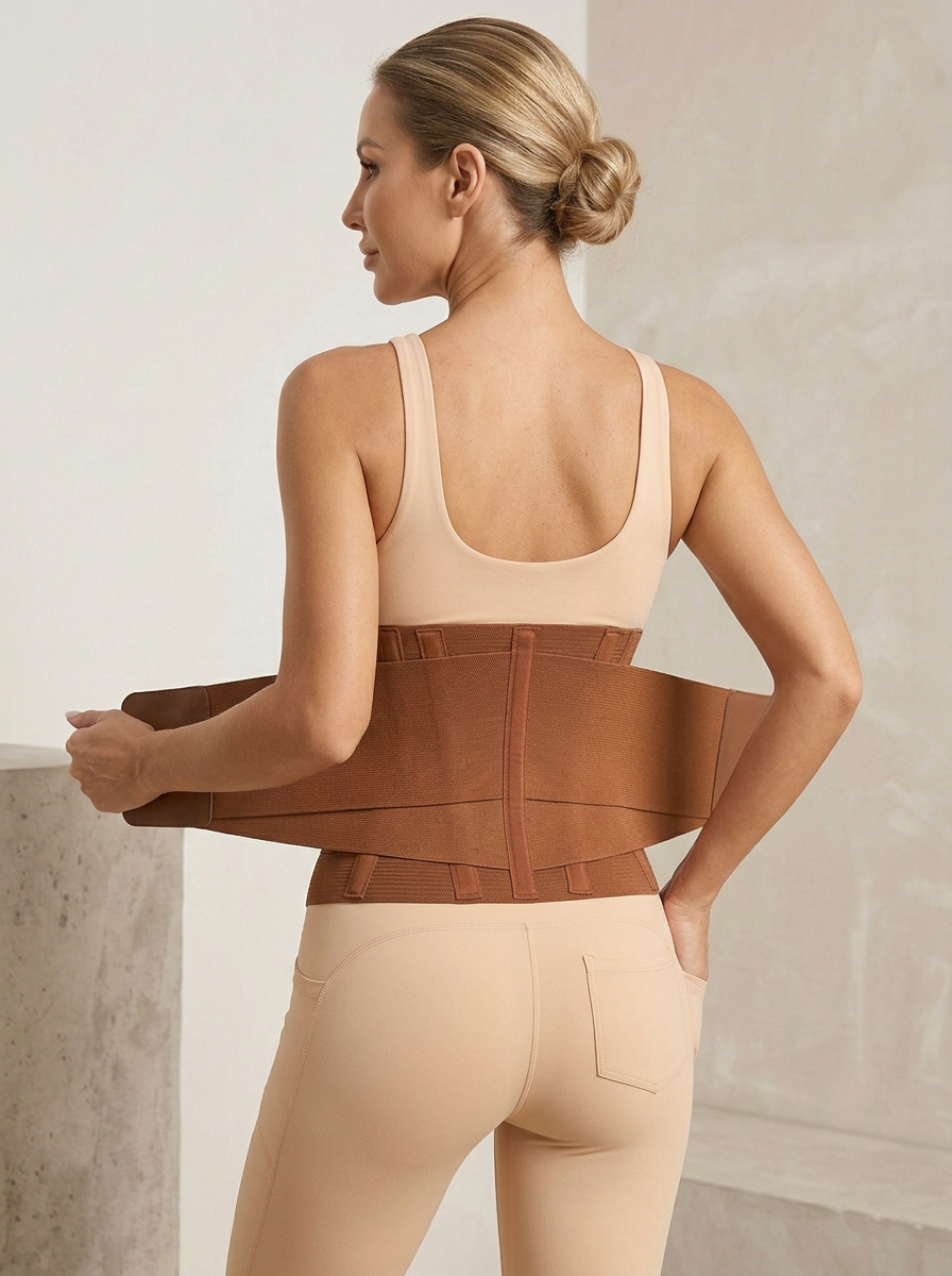 Women Zip Up Compression Butt Lifter Girdle