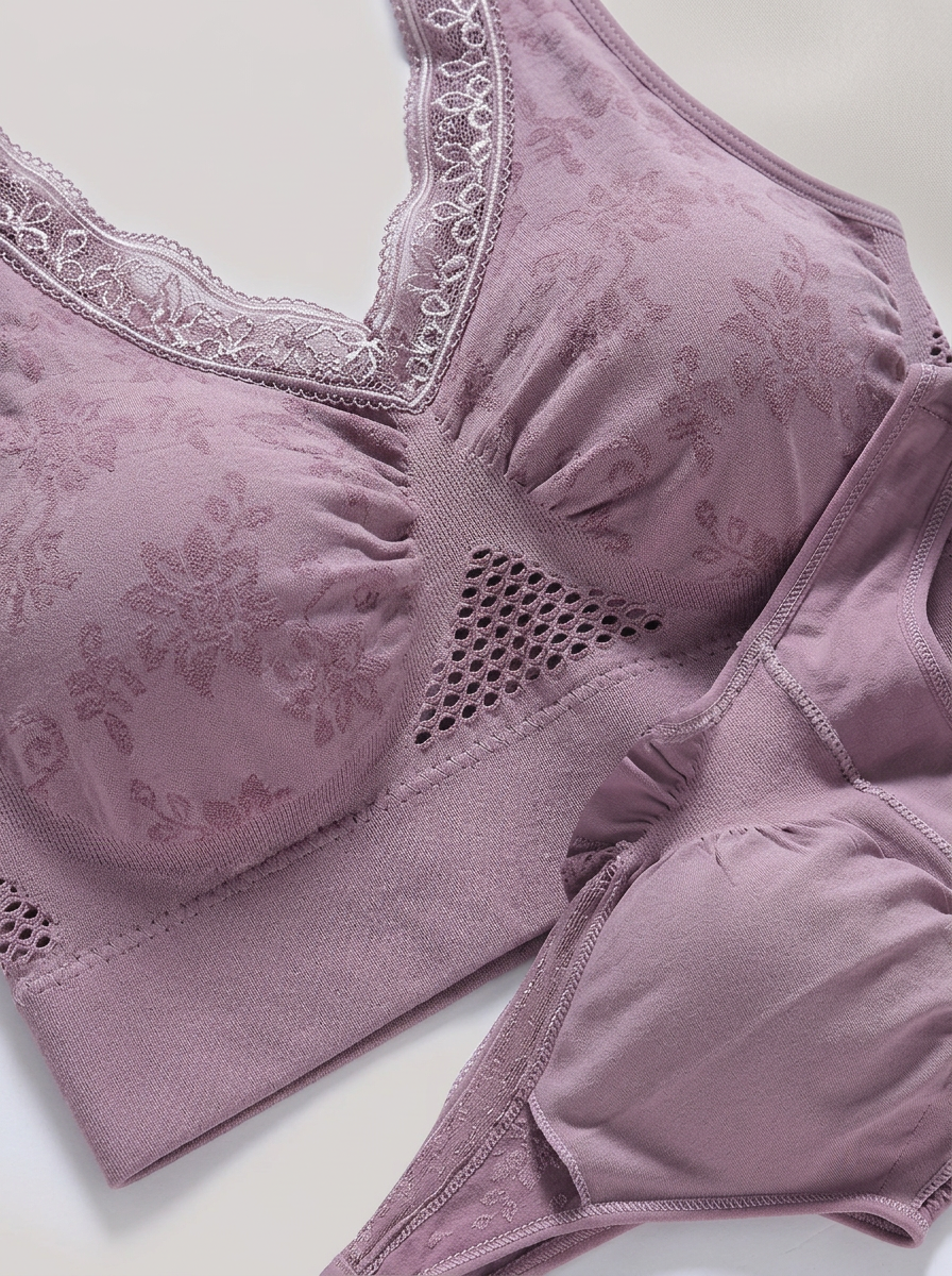 Air Vent Floral No Wire Soft Daily Bra