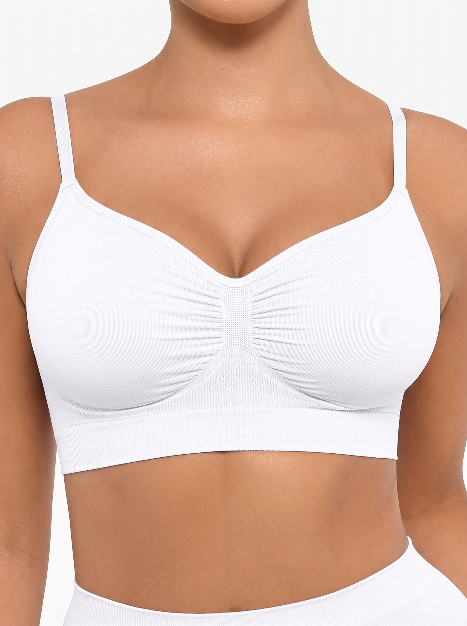 Quick-drying Yoga Wear Fitness Top With Padded Chest Short Vest Style