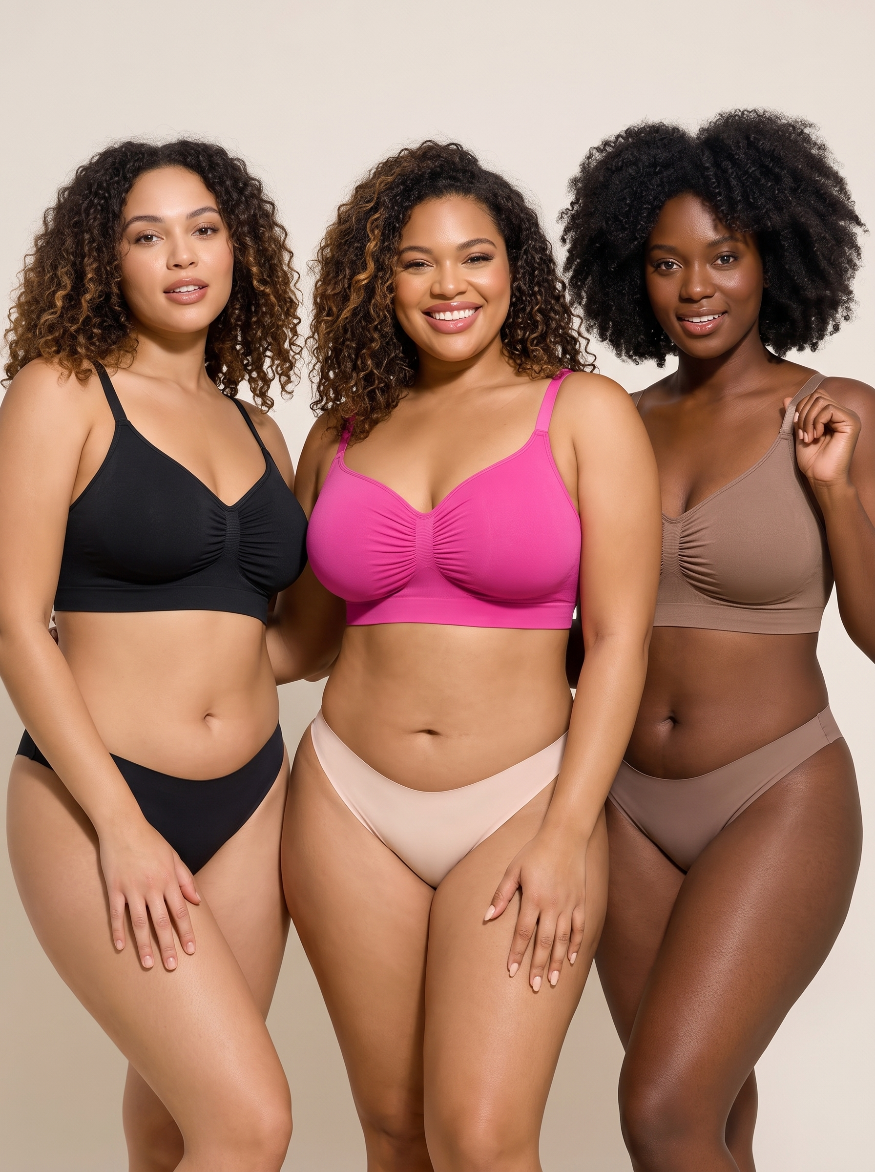 Full Coverage Non-Padded Wireless Sculpt Bra