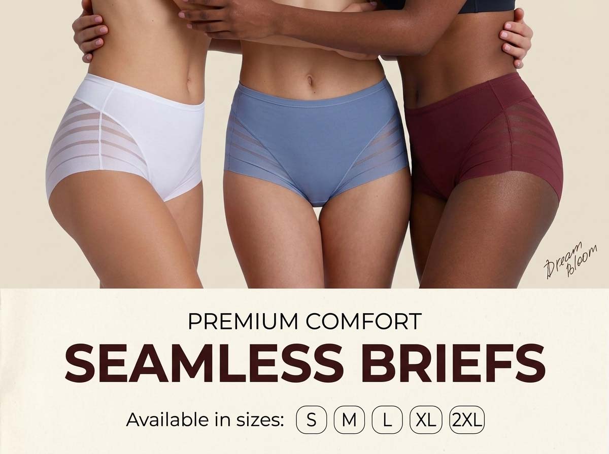 Seamless High-Waisted Shaping Underwear