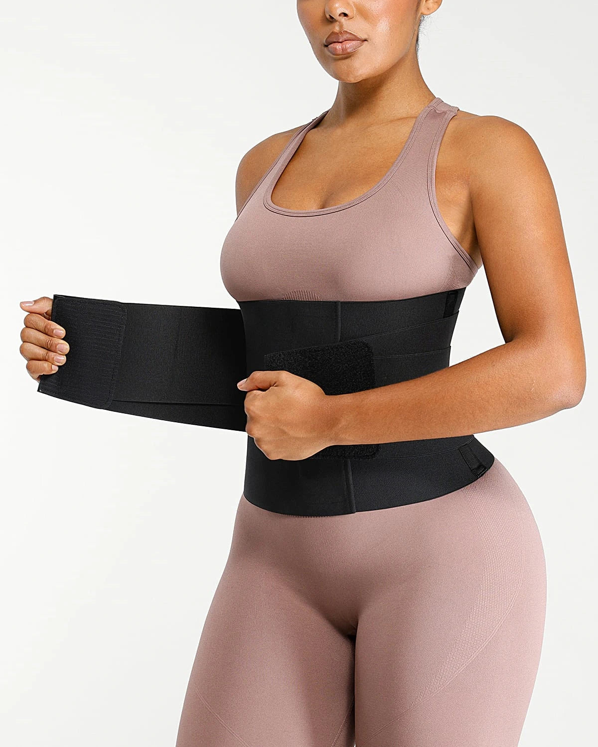 Lace Up Shapewear Tube Top Tummy Control Shapewear