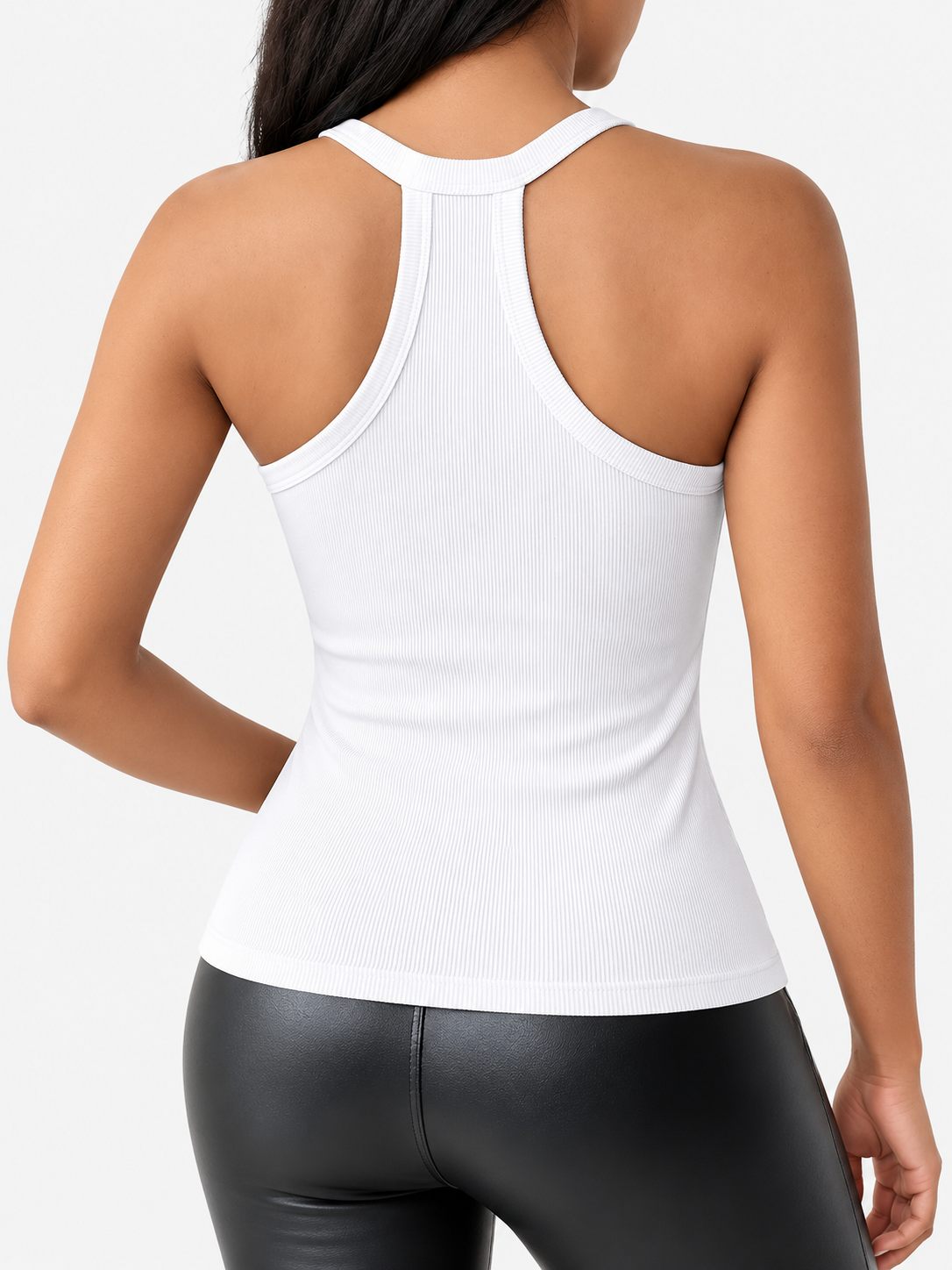 V-neck Slim-fit Camisole With Bra Padding