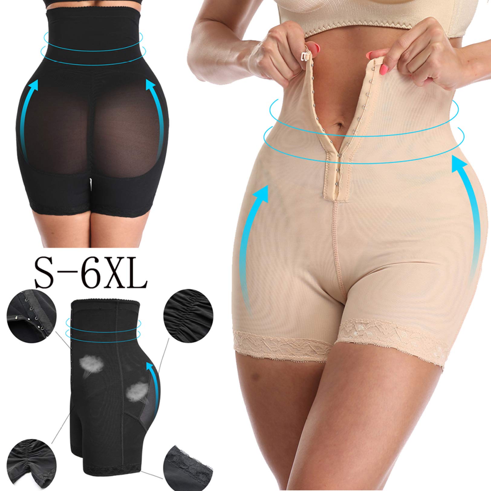 High Waist Tummy Control Butt Lifting Pants Body Shaper Shapewear