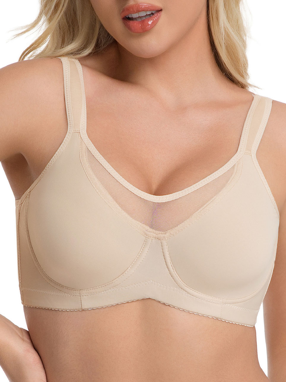 CoolComfort Smoothing Unlined Underwire Bra