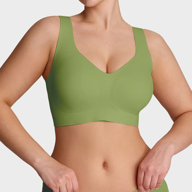 Lift-up Wireless Antibacterial Jelly Bra