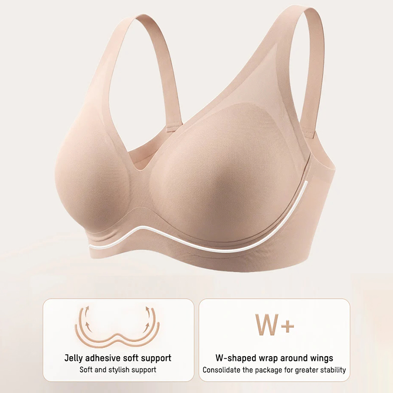 Supportive Wireless Deep-v Bra