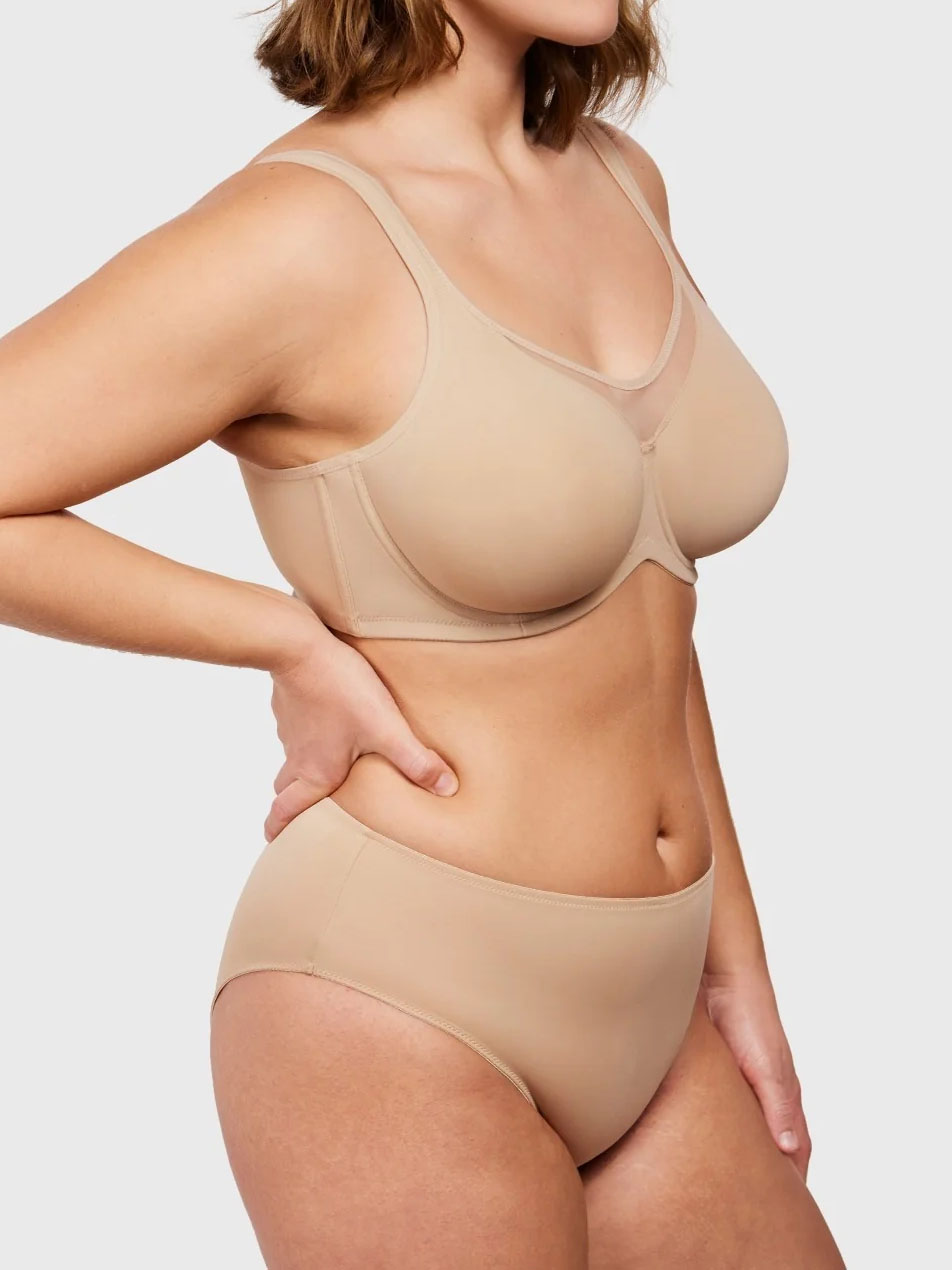 CoolComfort Smoothing Unlined Underwire Bra