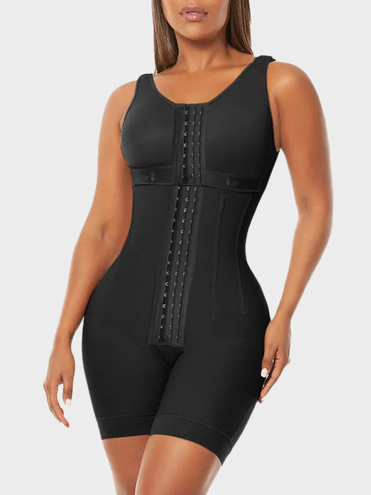 Chest-Packed Body Shaper Postpartum Bodysuit