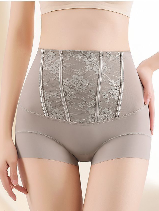 Lace Lace High-waisted Tummy Control Women's Panties