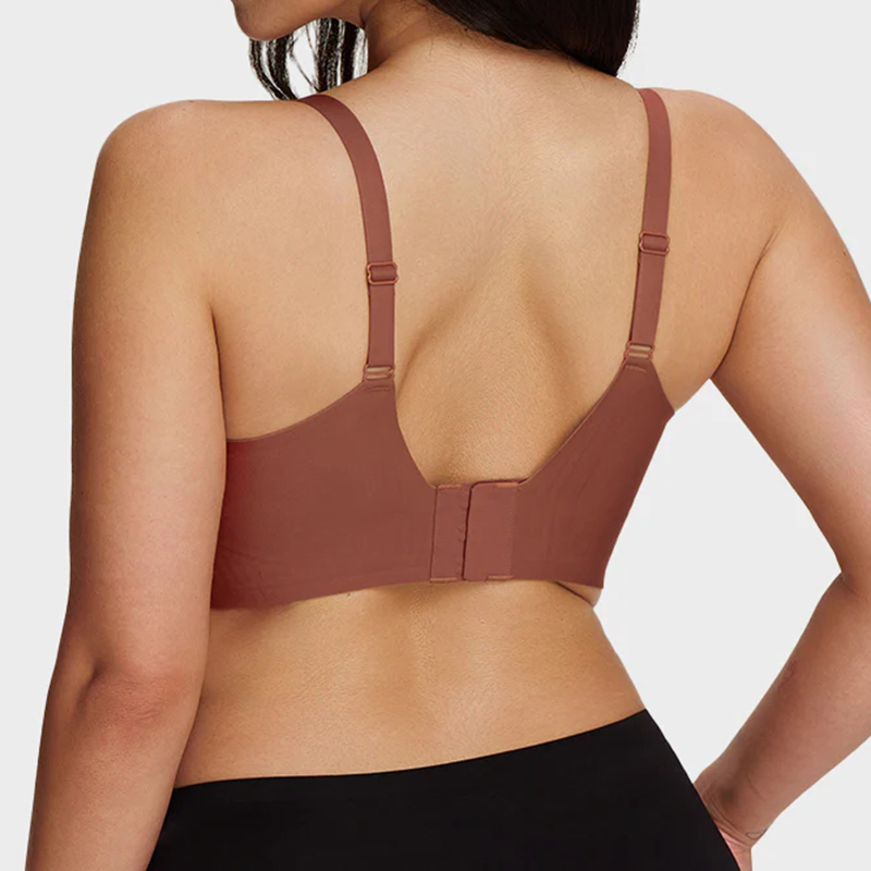 Teardrop Cutout Support Bra