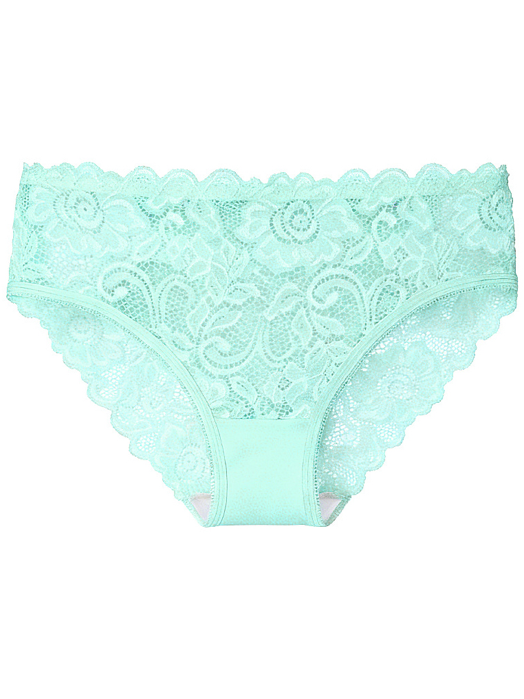 Lace-trimmed Sheer Breathable Underwear