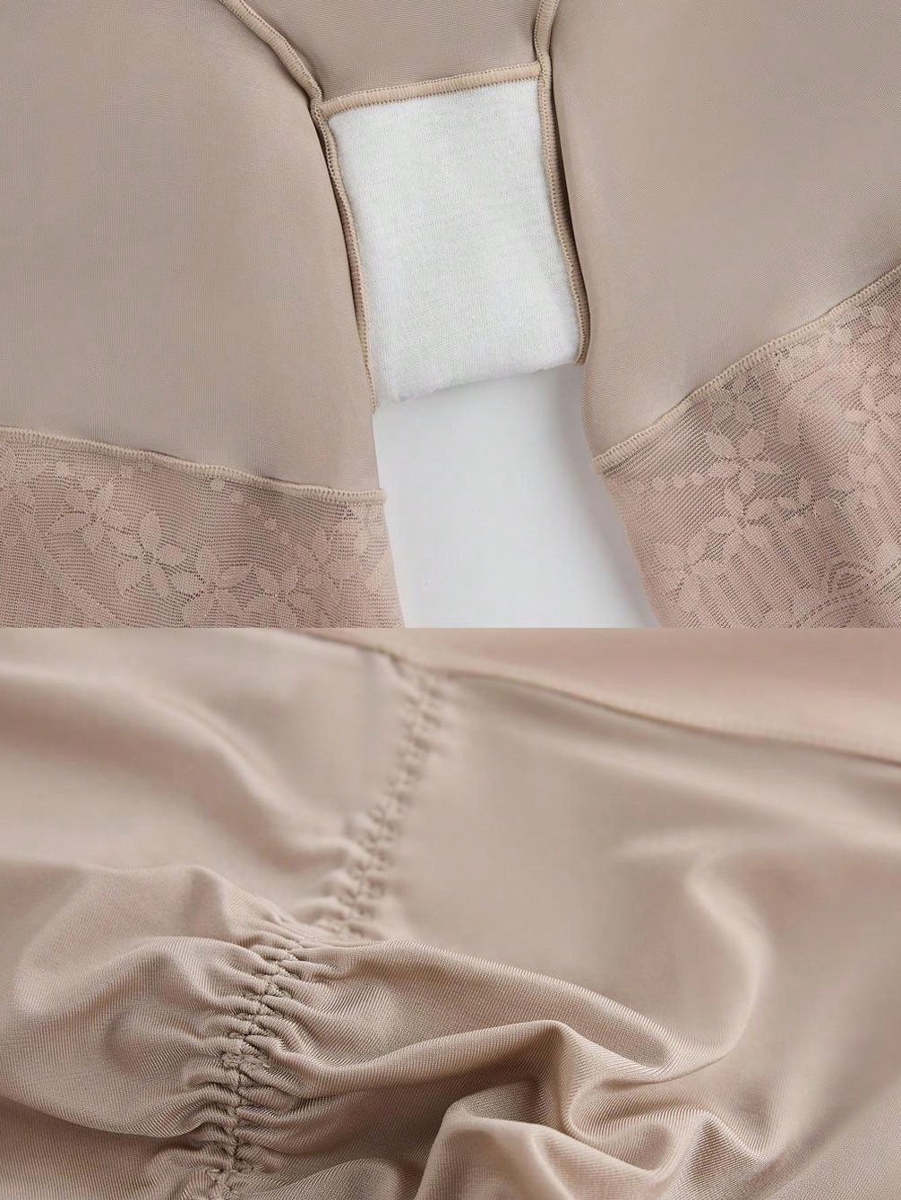 High-waisted Lace Hip-lifting Tummy-flattening Breathable Underwear