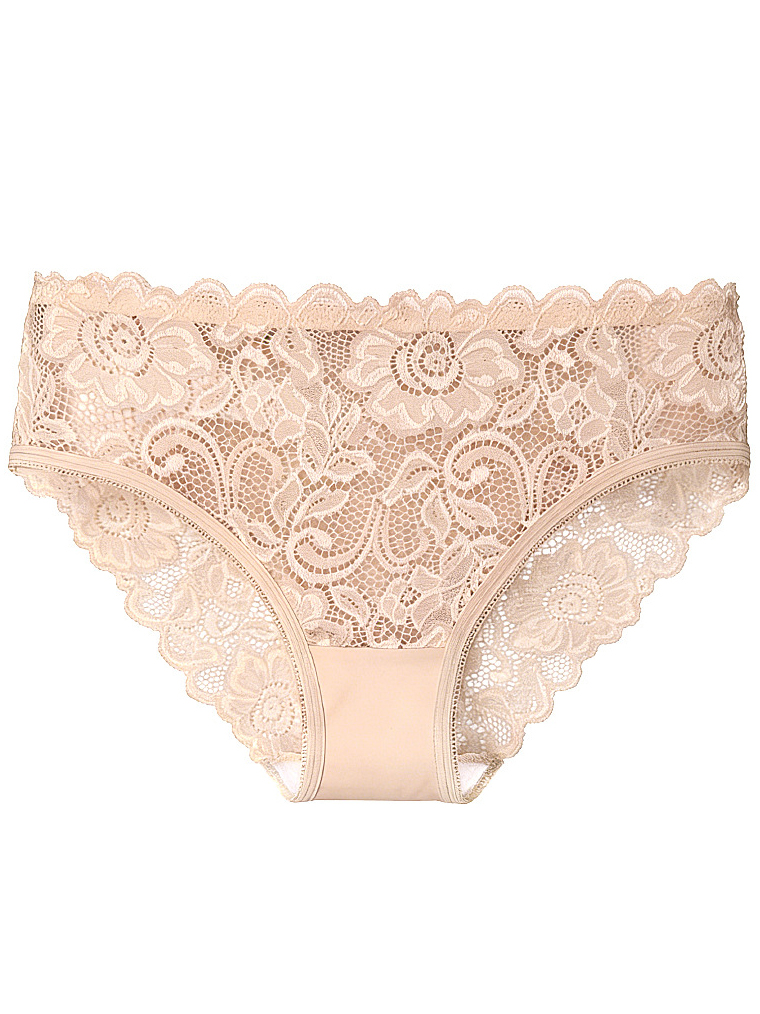 Lace-trimmed Sheer Breathable Underwear