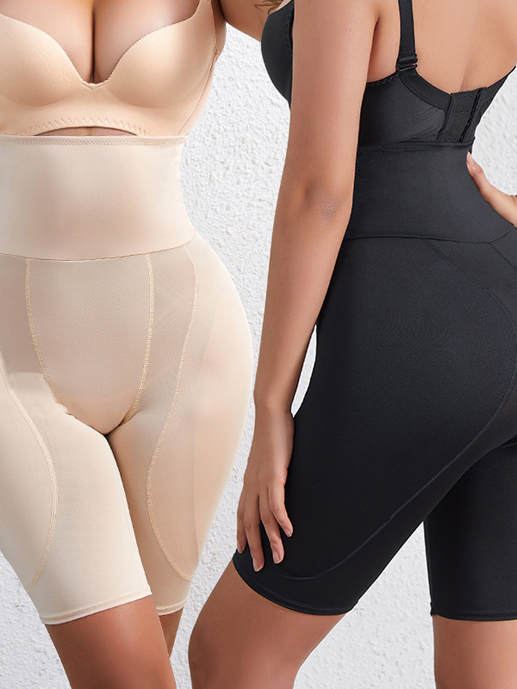 Women High Waisted Line Shaper Shorts