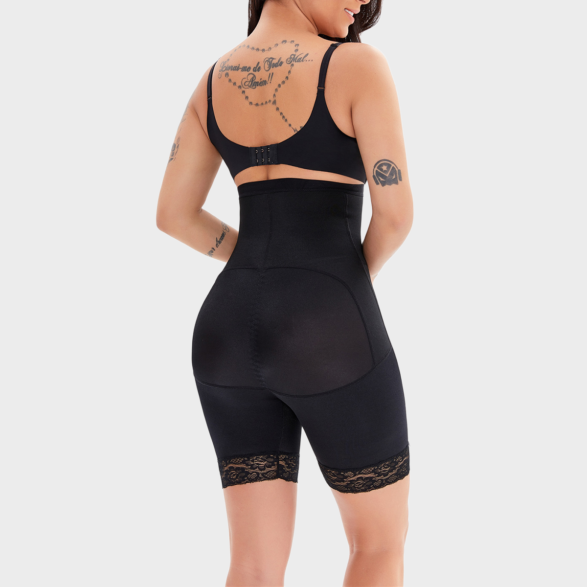 Breastplate Compression Butt Lifter Bodysuit