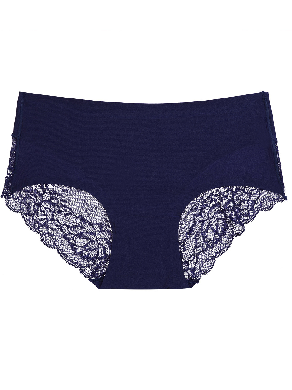 Lace-trimmed Sheer Breathable Underwear