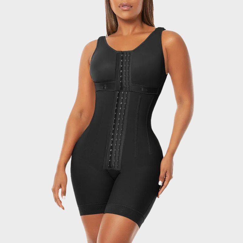 Chest-Packed Body Shaper Postpartum Bodysuit