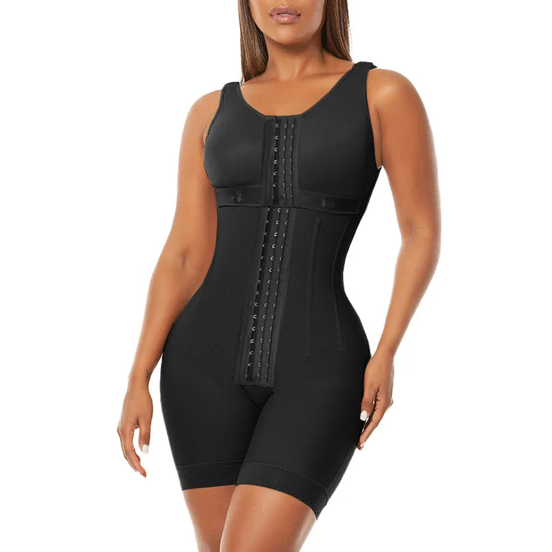 Chest-Packed Body Shaper Postpartum Bodysuit