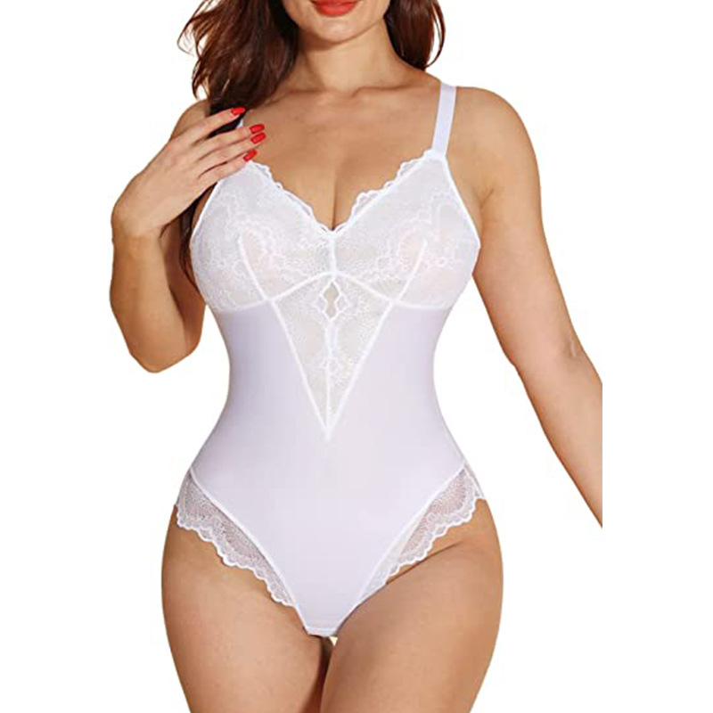Lace V-Neck Camisole Slim Body Shaper