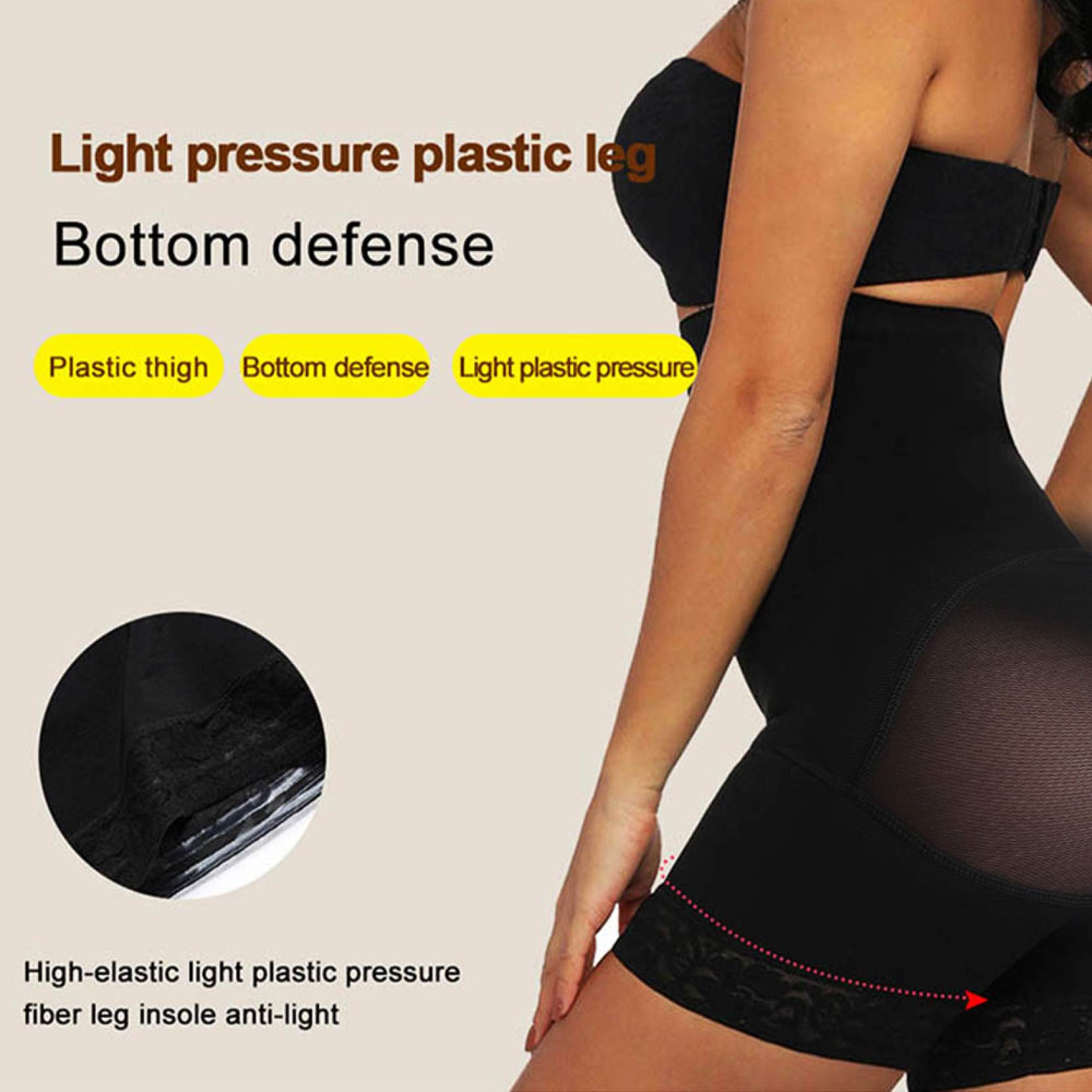 High Waist Tummy Control Butt Lifting Pants Body Shaper Shapewear