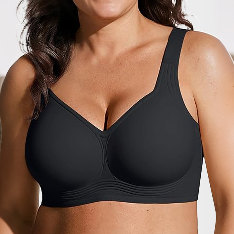 Comfortable Wireless Full Coverage Jelly Smoothing Bra