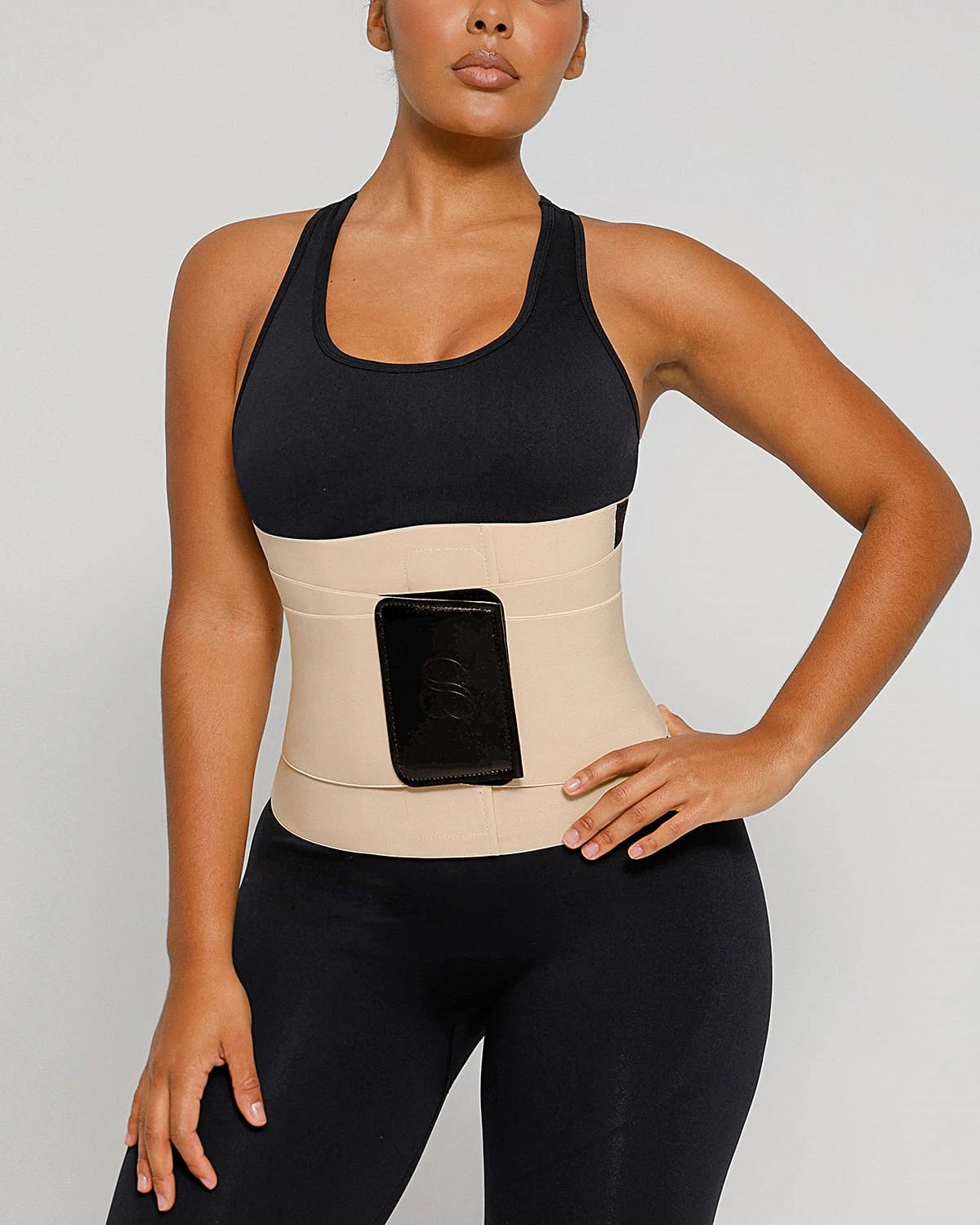 Lace Up Shapewear Tube Top Tummy Control Shapewear