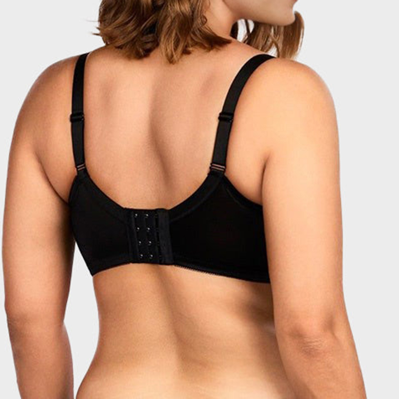 Unlined Mesh Full Coverage Lace Minimizer Bra